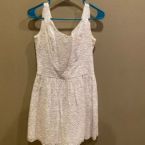 White Lilly Pulitzer Lace Dress
